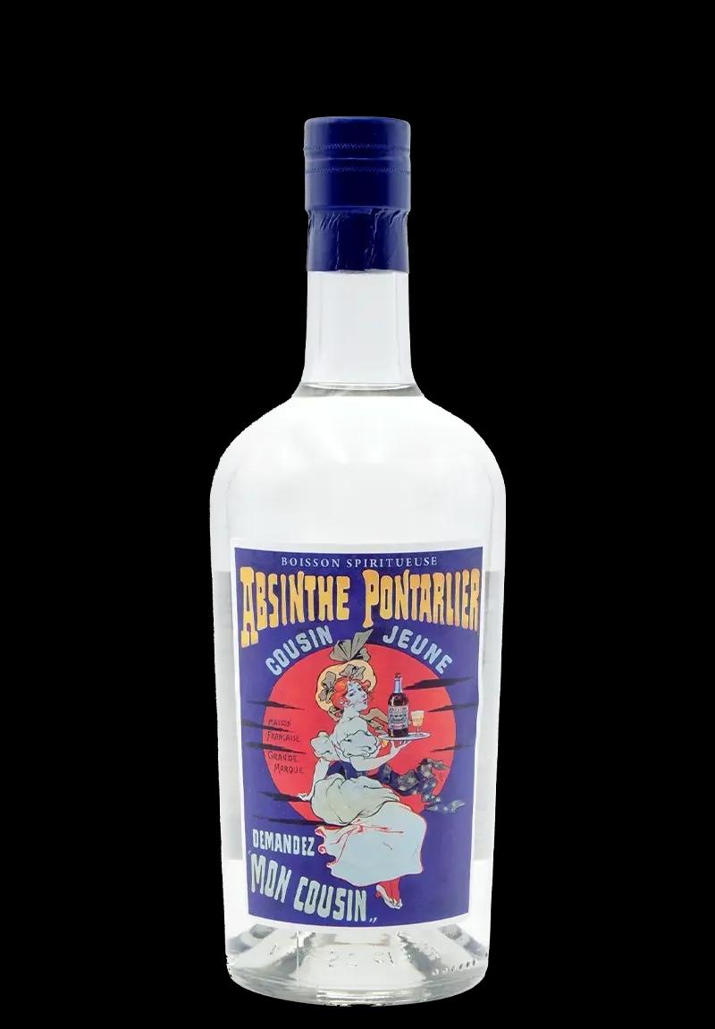 Bouteille absinthe-cousin-jeune-ep
